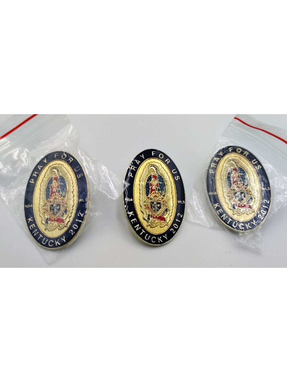 Knights of Columbus Pins Kentucky 2012 Our Lady of Guadalupe K of C Lot 3